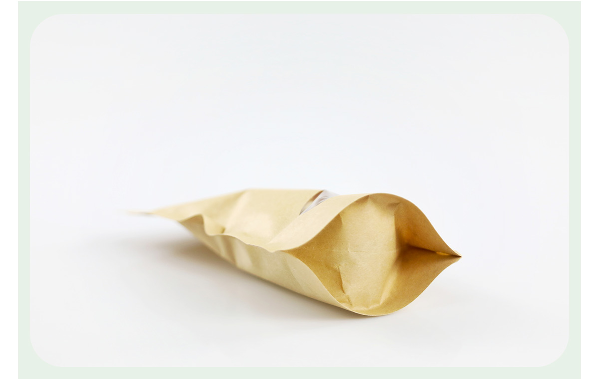 Brown Kraft Ziplock Bags