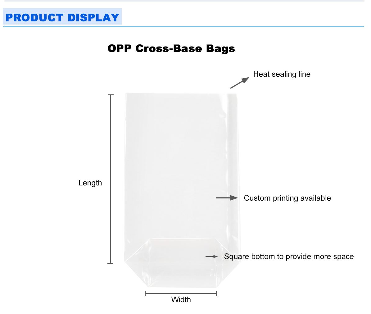 Cello Packaging Bags