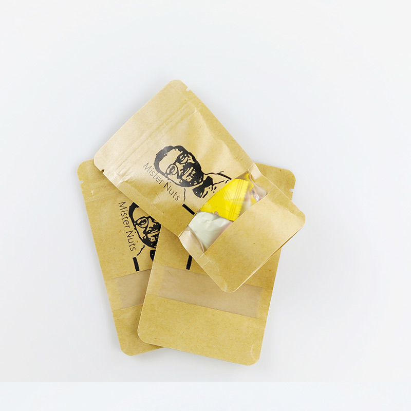 Custom Kraft Paper Ziplock Bag Wholesale Fast Sincere