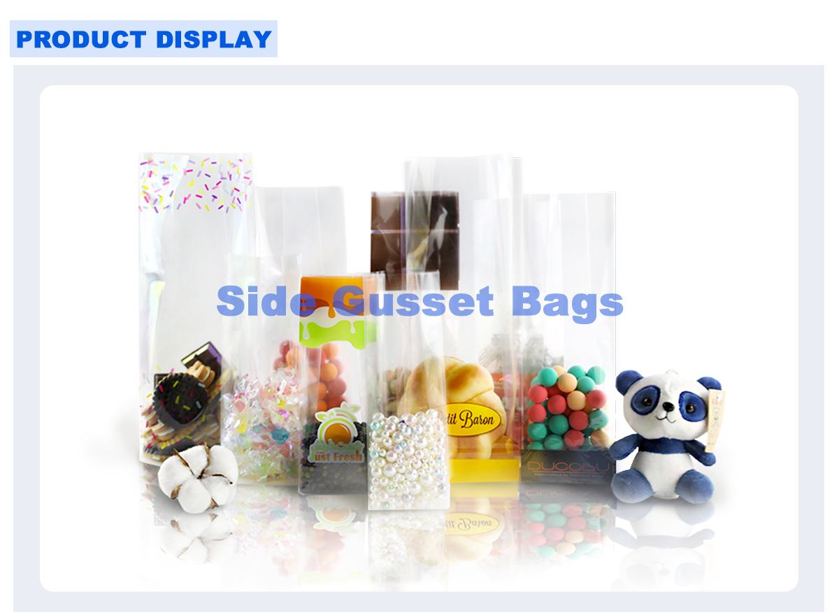 Square Bottom Cellophane Bags