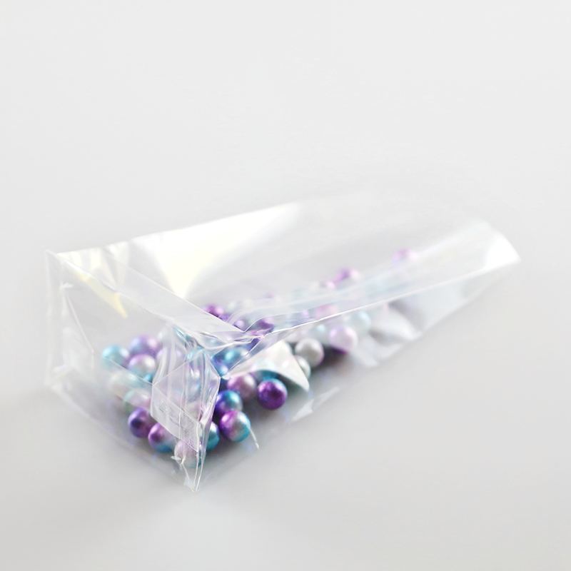 Food Grade Opp Square Bottom Plastic Cellophane Bags Fast Sincere