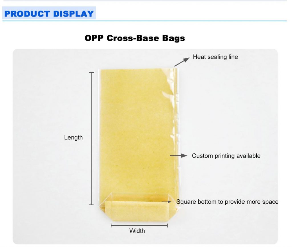 Opp Transparent Food Packaging Bags Wholesale | Fast Sincere