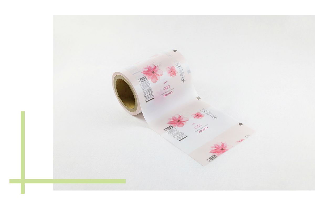 Custom Printed Food Grade Plastic Film Roll