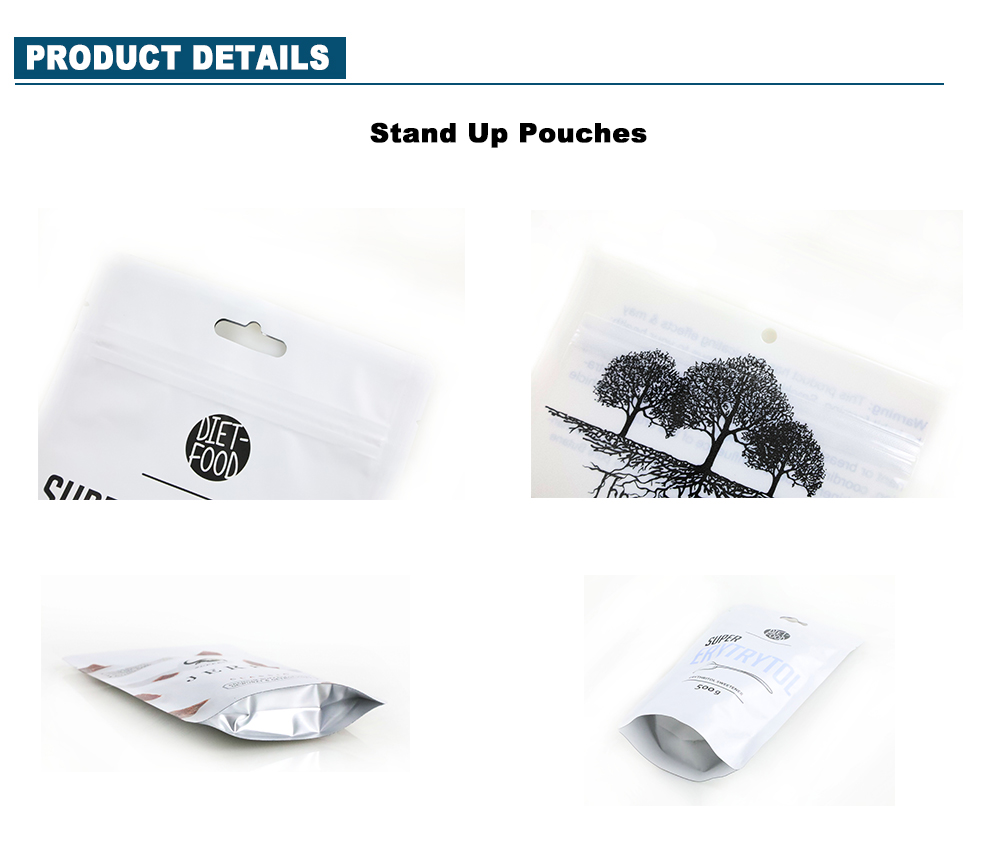 White Stand Up Pouches Wholesale Minutiae