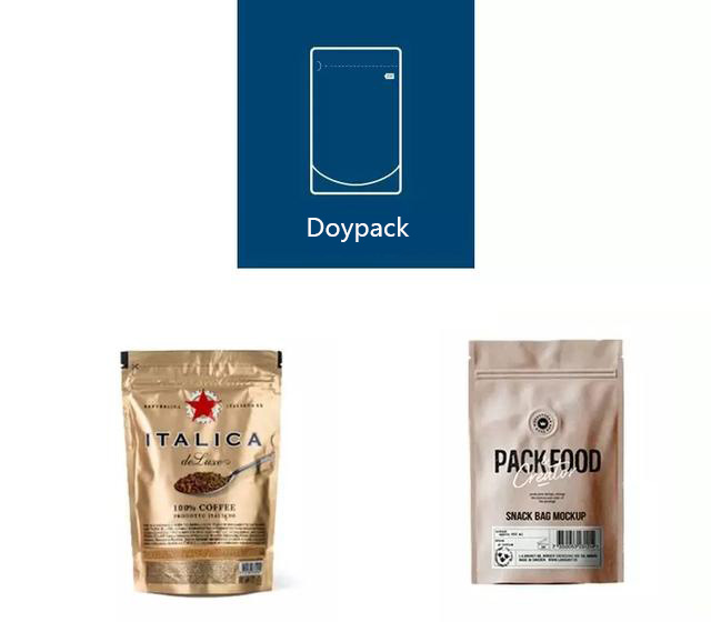 Doypack, It is three-dimensional and can stand