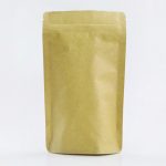 Stand Up Kraft Zipper Bag Wholesale