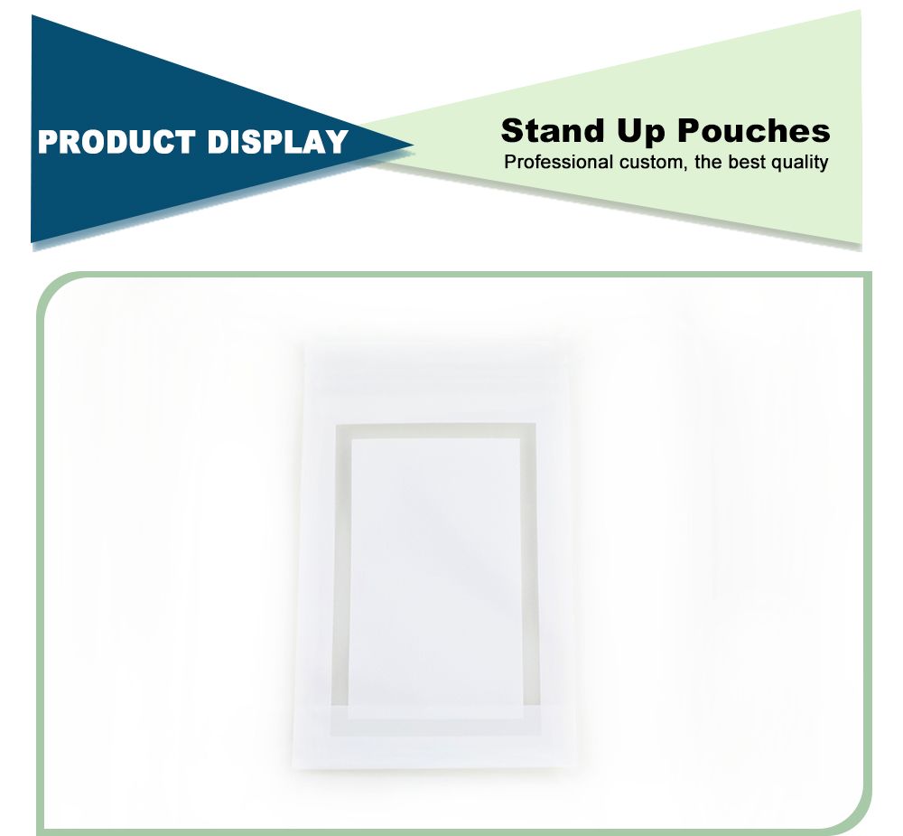 White Stand Up Pouches Wholesale