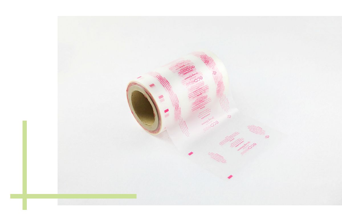 Wholesale Printed Colored Plastic Packaging Film Roll