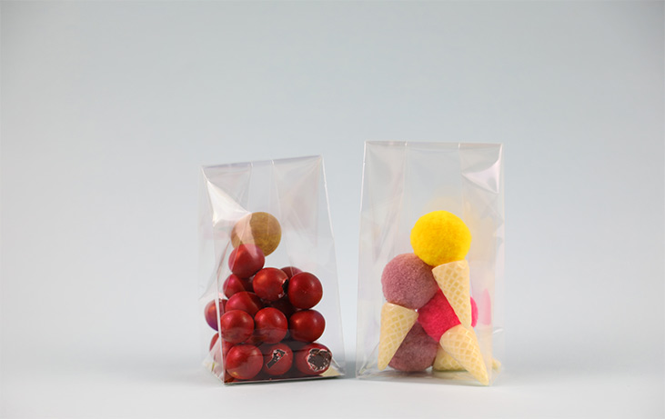 Opp pouches for food packaging bag