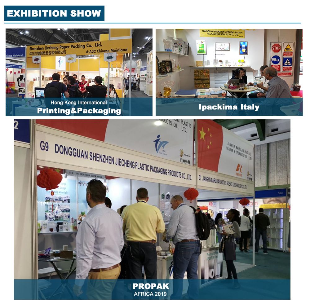 Smell Proof Mylar Bag Manufacturers Attend the Exhibition