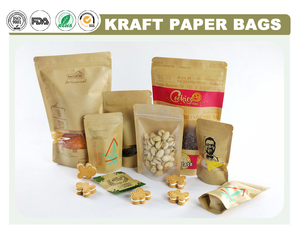 Wholesale Kraft Paper Food Bags Manufacturer