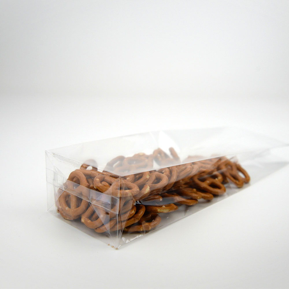 BOPP clear block bottom bag