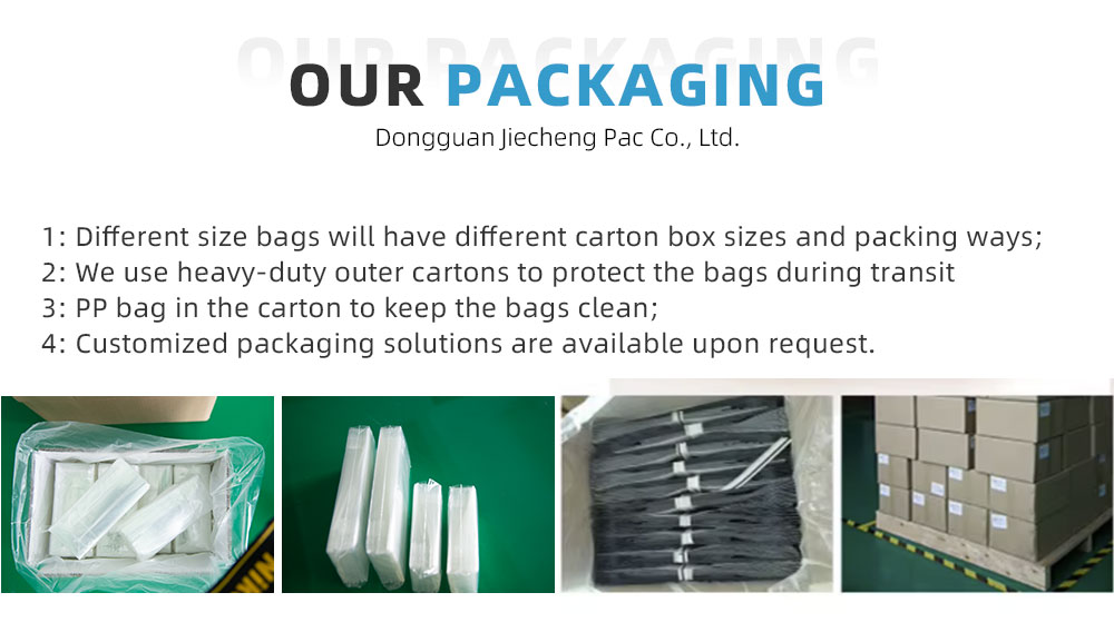 BOPP clear block bottom bag