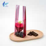 Fully Custom Printed Design High Transparency Food Packaging Cellophane Block Bottom Bag