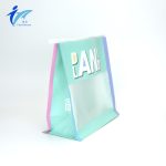 Custom Flat Bottom Food Bag with Custom Window