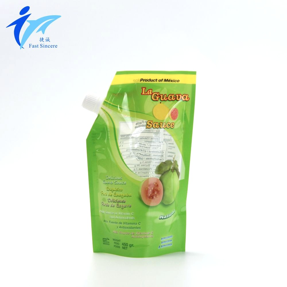 Fully Custom Self-Standing Available Spout Bag